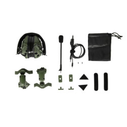 Tactical Bluetooth Active Headset HD-16 - Olive