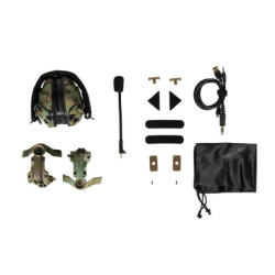 Tactical Bluetooth Headset HD-16 - Multicam