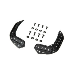 Set of Mounting Rails for Super High Cut Helmets - Black