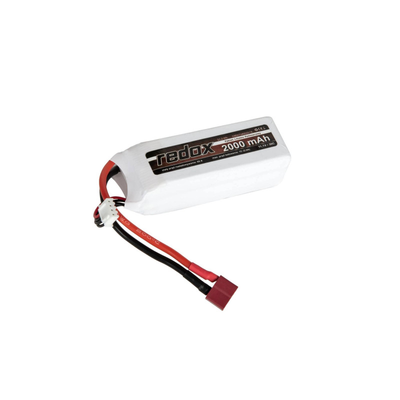 Redox LiPo 2000 mAh 11.1V - Brick - Deans