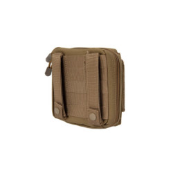 Administrative Panel with Map Pouch - Tan