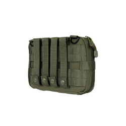 Large Administration Pouch with a Map Holder - Olive