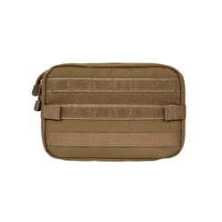 Large Administration Pouch with a Map Holder - Tan