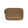 Large Administration Pouch with a Map Holder - Tan