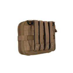 Large Administration Pouch with a Map Holder - Tan