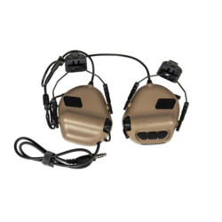 M32H  Active noise reduction headset  for ARC rails - Coyote