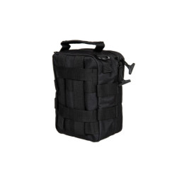 Molle pouch S18 for hearing protection - Black