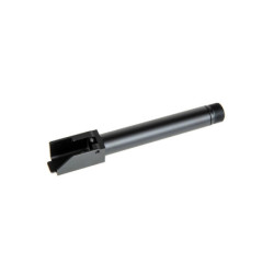 Non-Recoiling 2 Way Fixed" Outer Barrel for TM G17/G18C/G22 Replicas - Black"