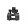 5-position flashlight mount – black