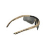 Wiley X® SABER ADV Matte Tan glasses - Smoke Grey / Clear / Light Rust