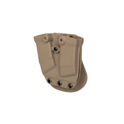 Kydex double pistol magazine pouch - TAN