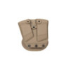 Kydex double pistol magazine pouch - TAN