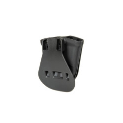 Kydex pistol Double Magazine Carrier - Black