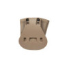 Kydex double pistol magazine pouch - TAN