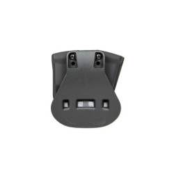 Kydex pistol Double Magazine Carrier - Black