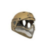 Full Face First Helmet -Tan