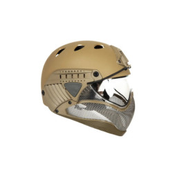 Full Face First Helmet -Tan