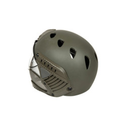 Full Face First Helmet -Green