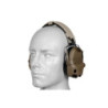 HD-17 Gen 6 Tactical Active Headset - Brown