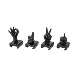 Funny Sight Iron Sights Set - Black