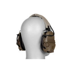 HD-17 Gen 6 Tactical Active Headset - Brown