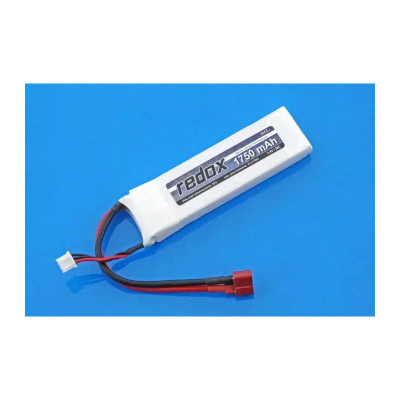 Redox LiPo 1750 mAh 7,4V 20C battery