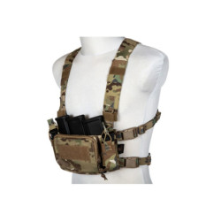 Micro Chest Rig MPC - Multicam (brown velcro)