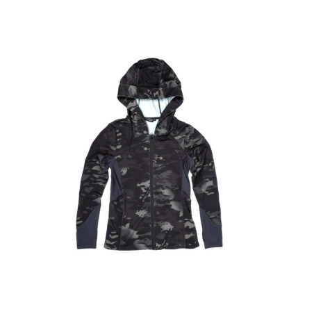 Stretch Parka Hoodie - Multicam Black