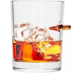 .308 Bullet Whiskey Glass