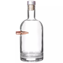 Decanter with .50 Cal Bullet