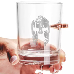 Whisky Glass with bullet .308 - Sparta