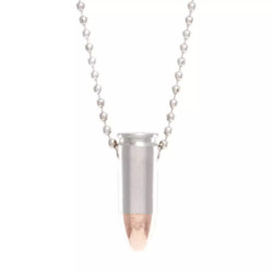 Bullet necklace 9mm