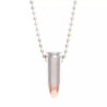 Bullet necklace 9mm