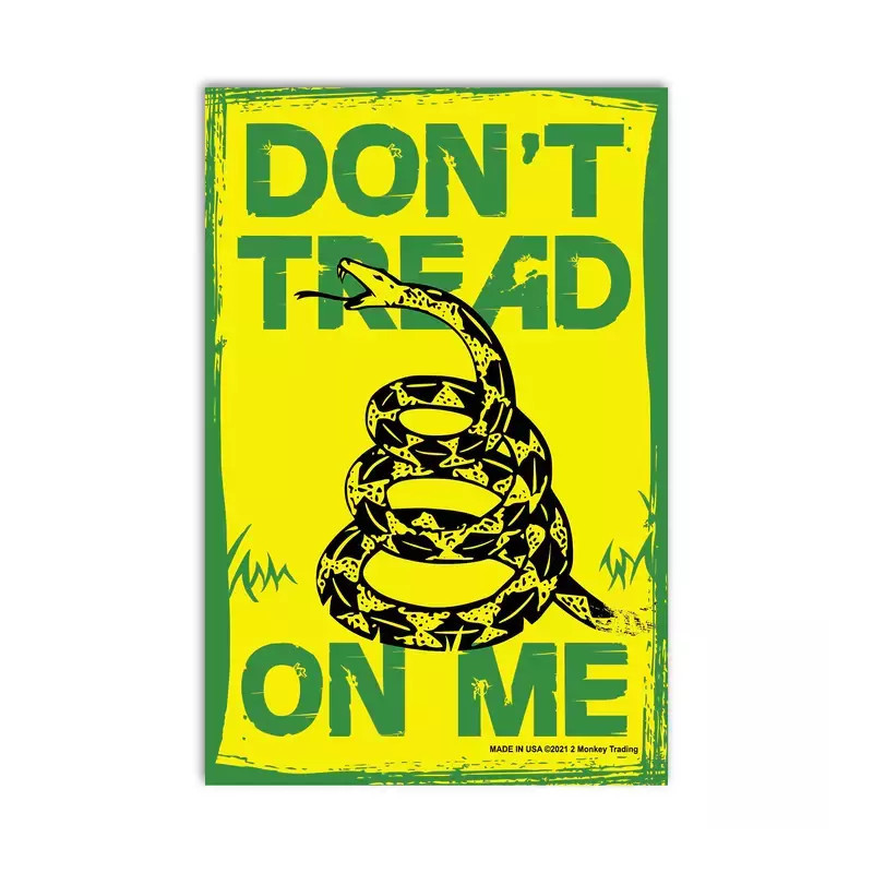 DON'T TREAD ON ME sticker