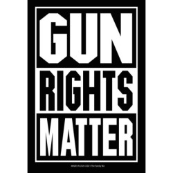 Rectangle Magnet - GUN RIGHTS MATTER