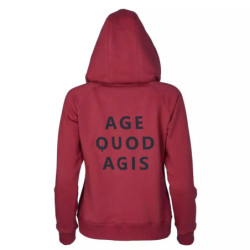 Women's SUPER HOODIE sweatshirt - Beetroot Red