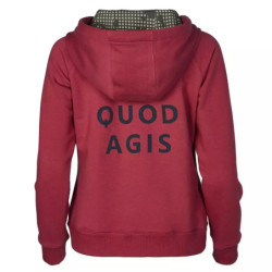 Women's SUPER HOODIE sweatshirt - Beetroot Red