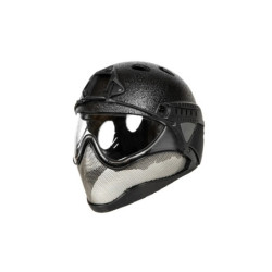 Full Face First Helmet Repllica - Black Textured