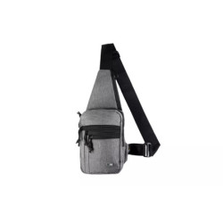 Tactical Bag Shoulder Chest Pack with Sling - Melange Grey
