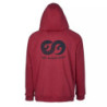 SUPER HOODIE Men -Beetroot Red