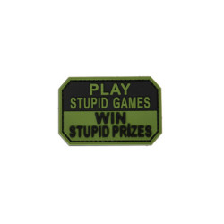 PVC Patch -  Play Stupid