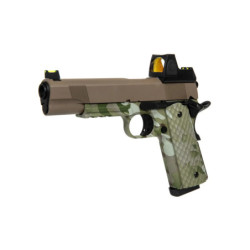 RAVEN MEU Railed BDS Pistol Replika (GG) - Camo/Tan