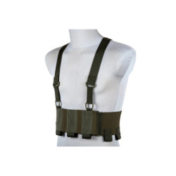 Low-Vis Chest Rig - Olive