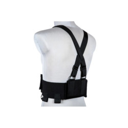 Low-Vis Chest Rig - Black