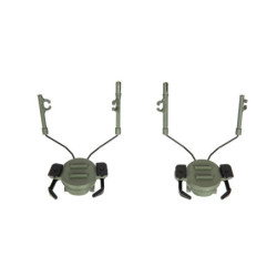 Headset mounting for EX type helmets (19-21mm) - Olive