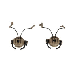 Headset mounting for EX type helmets (19-21mm) - Tan