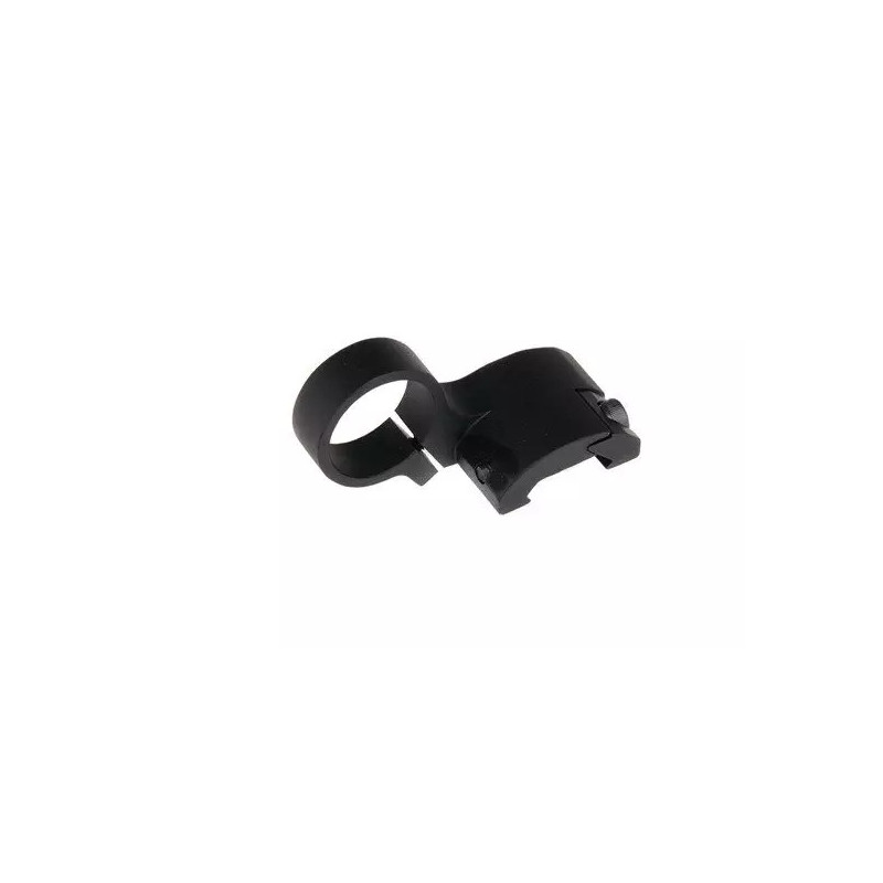 Oblique RIS flashlight mount - black