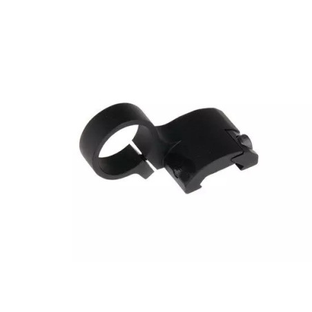 Oblique RIS flashlight mount - black