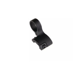 Oblique RIS flashlight mount - black