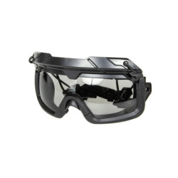 Tactical goggles 2in1 - Black / Tinted